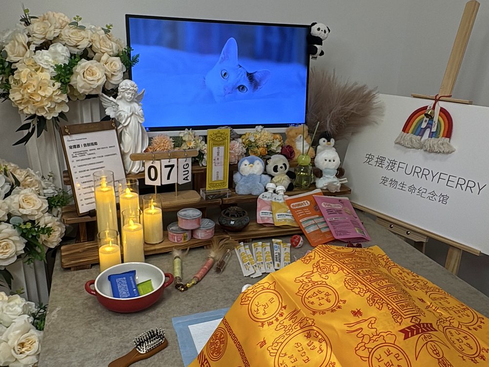 宠物告别仪式现场布置